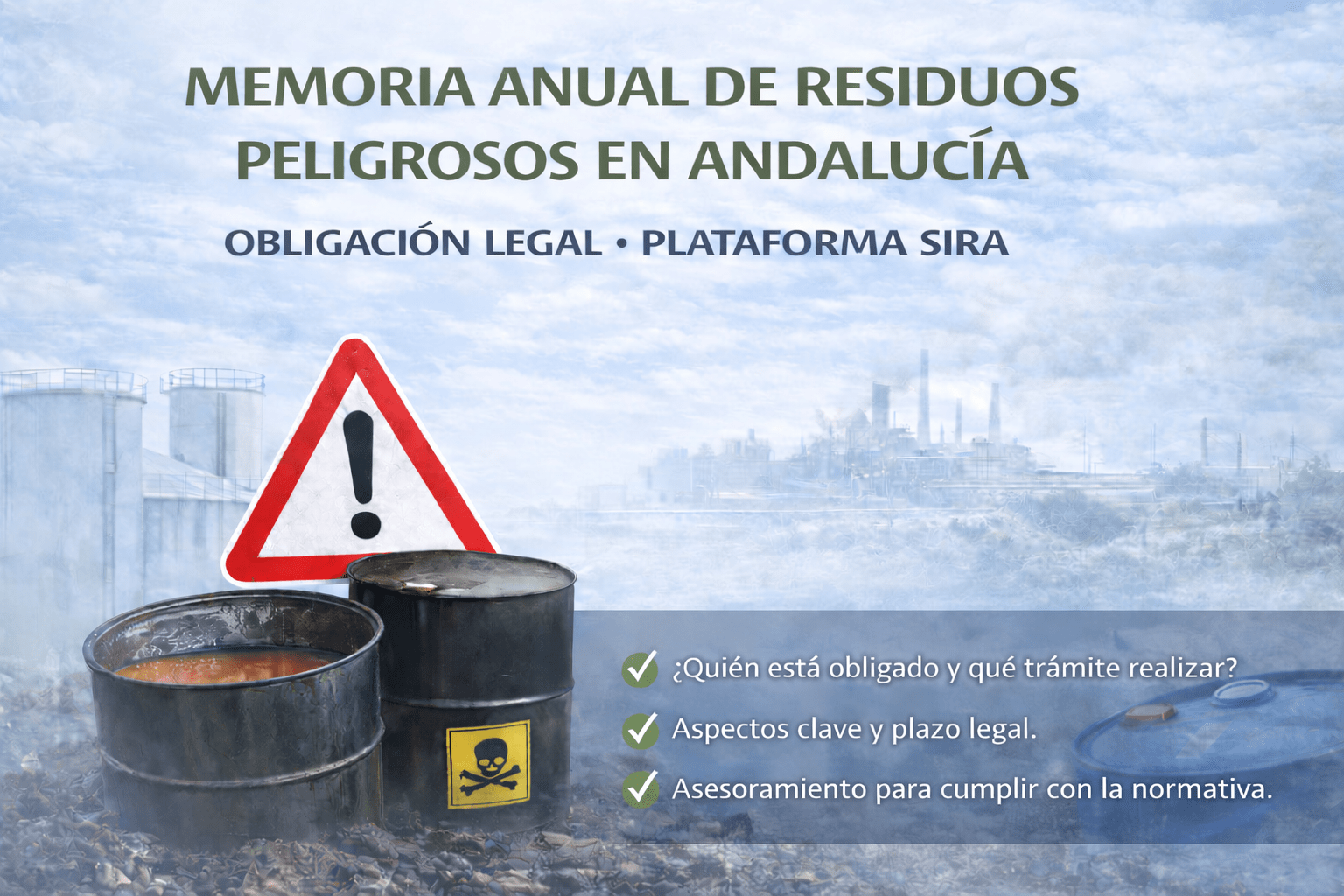 Memoria anual de residuos peligrosos